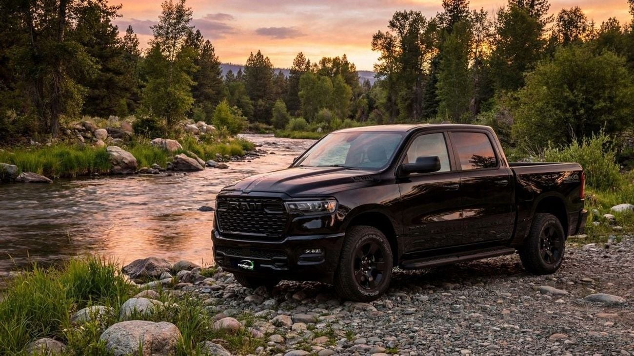 RAM 1500 ( Eid al-Adha Offer ) ( For Export ) 2025 RAM 1500 Tradesman Hurricane SO 3.0TT Crew Cab 4X4 GCC BRA