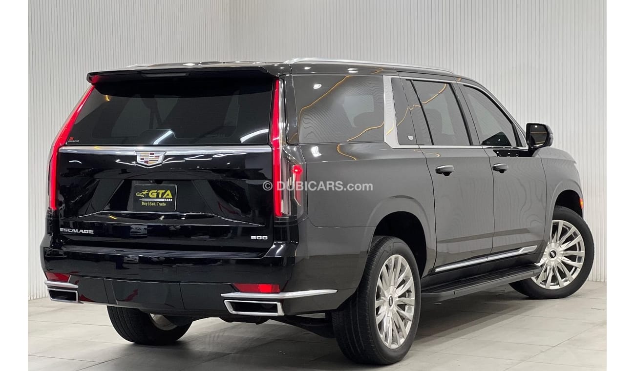 كاديلاك إسكالاد بريميوم لاكجري 2022 Cadillac Escalade LWB, Cadillac Warranty + Service Pack, Full Options, Low Kms, 