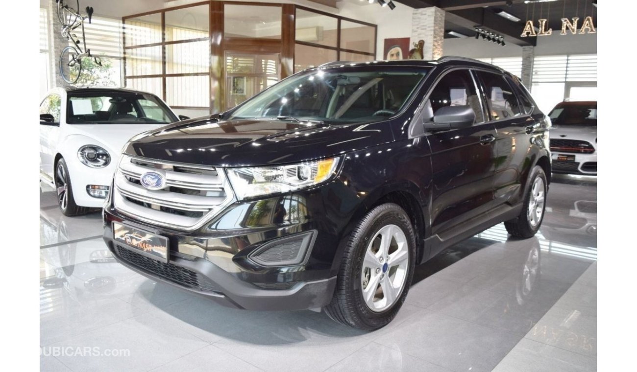 Ford Edge 100% Not Flooded | SE Ecoboost | GCC Specs - 2.0L | Single Owner | Accident Free | Excellent Conditi