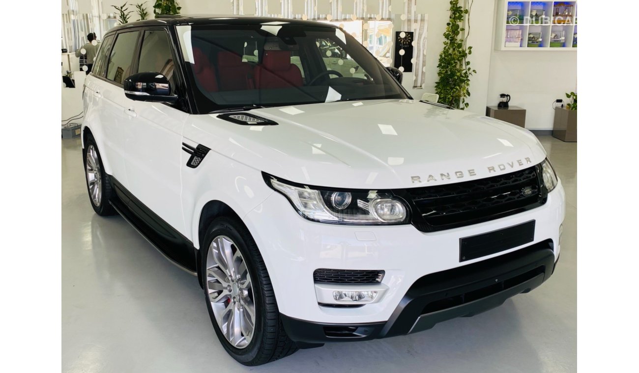 Land Rover Range Rover Sport Supercharged Sport .. V8 .. GCC .. FSH .. Perfect Condition