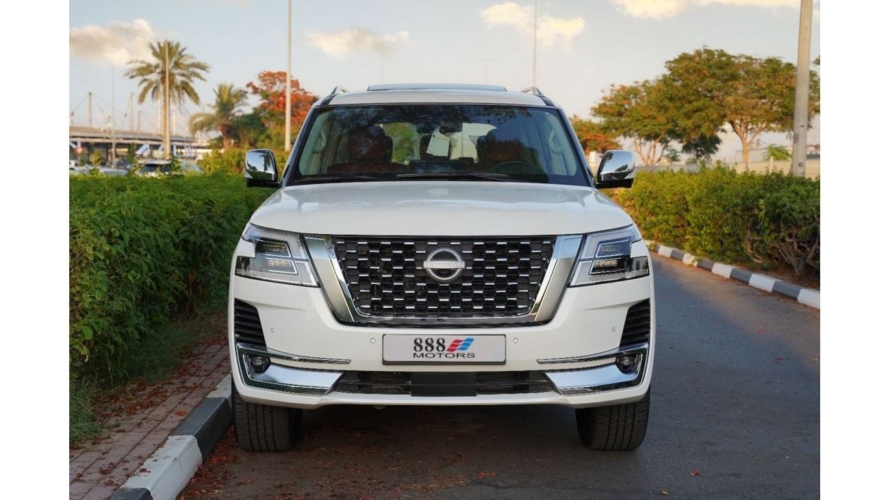 نيسان أرمادا 2024 NISSAN PATROL Y62 VK56 PLATINUM 5.6L GCC 4WD 0Km