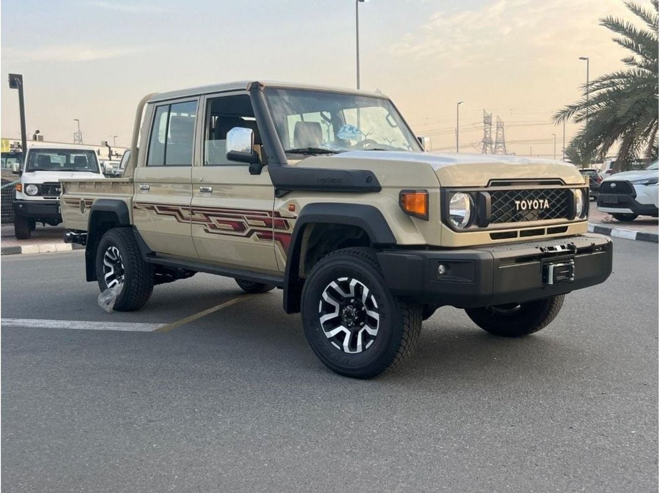 تويوتا لاند كروزر بيك آب EXPORT ONLY - LC79 Double cabin Full option- 4.0 Automatic
