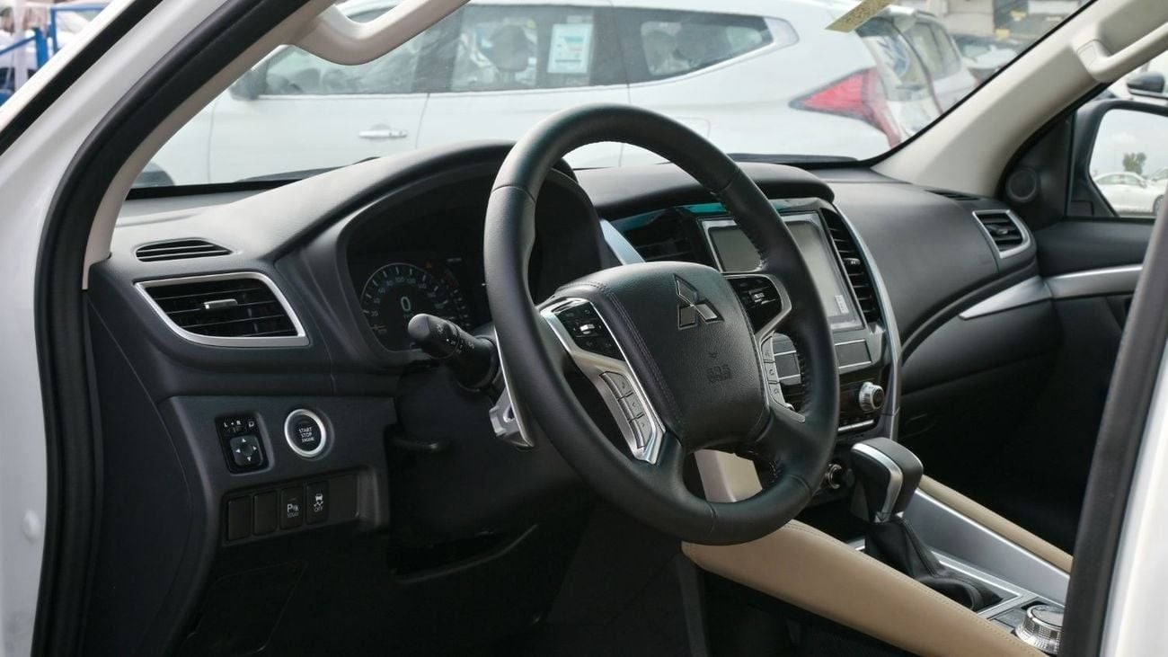 ميتسوبيشي مونتيرو سبورت Brand New Mitsubishi Montero Sport Prime Edition 2023 Export 3.0L A/T 4WD Petrol |White/Beige|