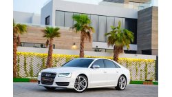 Audi S8 4.0TC V8  | 2,589 P.M (4 Years) | 0% Downpayment | Full Option | Amazing Condition!