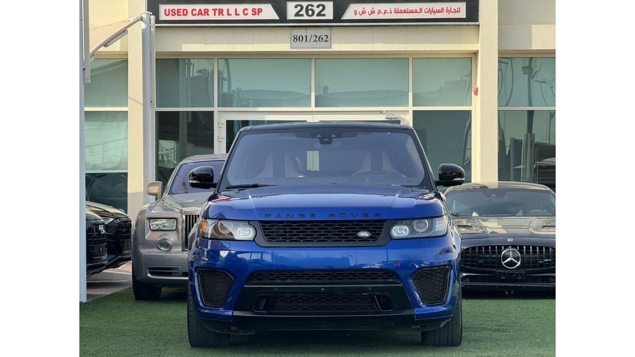 Land Rover Range Rover Sport RANGE ROVER SPORT SVR 2017 Canada specs full option Original paint zero accidents Clean title