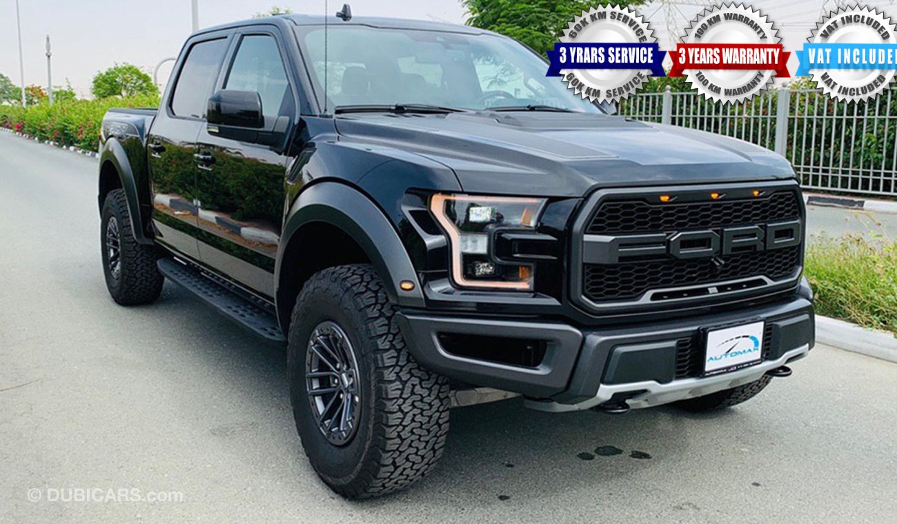 Ford Raptor 2020 3.5L-V6 GCC, 0km w/ 3Yrs or 100,000km Warranty + 3Yrs Service at the Dealer