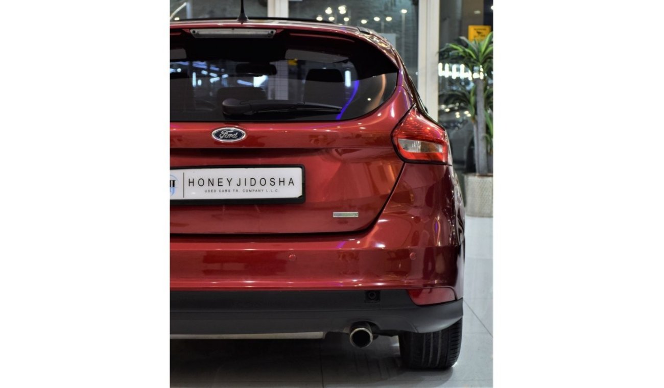 فورد فوكاس Ford Focus ( ECO Boost ) 2016 Model!! in Red Color! GCC Specs