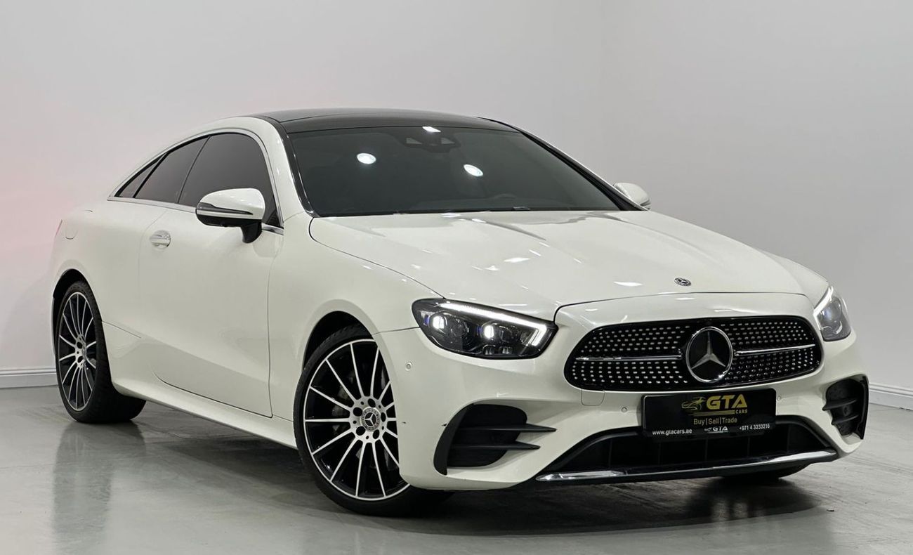 Mercedes Benz E300 2019 Mercedes Benz E300 AMG Coupe, Warranty, Full Mercedes Service History, Full Options, GCC
