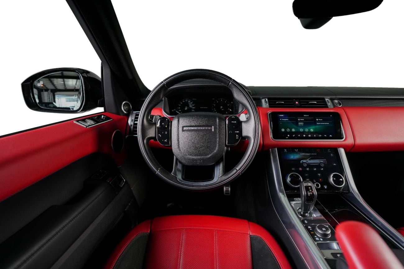 Land Rover Range Rover Sport HSE Dynamic 3.0L GCC-Al Tayer Service History-22Inch Rims-Red Brake Callipers