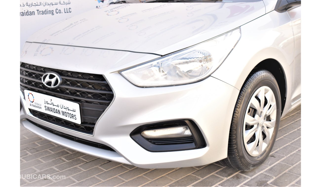 Hyundai Accent AED 879 PM | 0% DP | 1.6L GL GCC DEALER WARRANTY