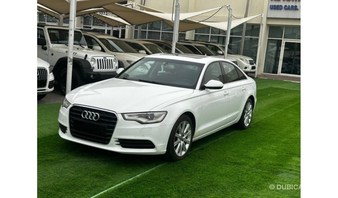 أودي A6 TFSI موديل 2014 GCC CAR PERFECT CONDITION INSIDE AND OUTSIDE FULL OPTION SUN ROOF