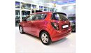 شيفروليه سونيك AMAZING Chevrolet Sonic 2014 Model!! in Red Color! GCC Specs