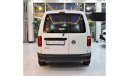 Volkswagen Caddy EXCELLENT DEAL for our Volkswagen CADDY 1.6L 2018 Model!! in White Color! GCC Specs