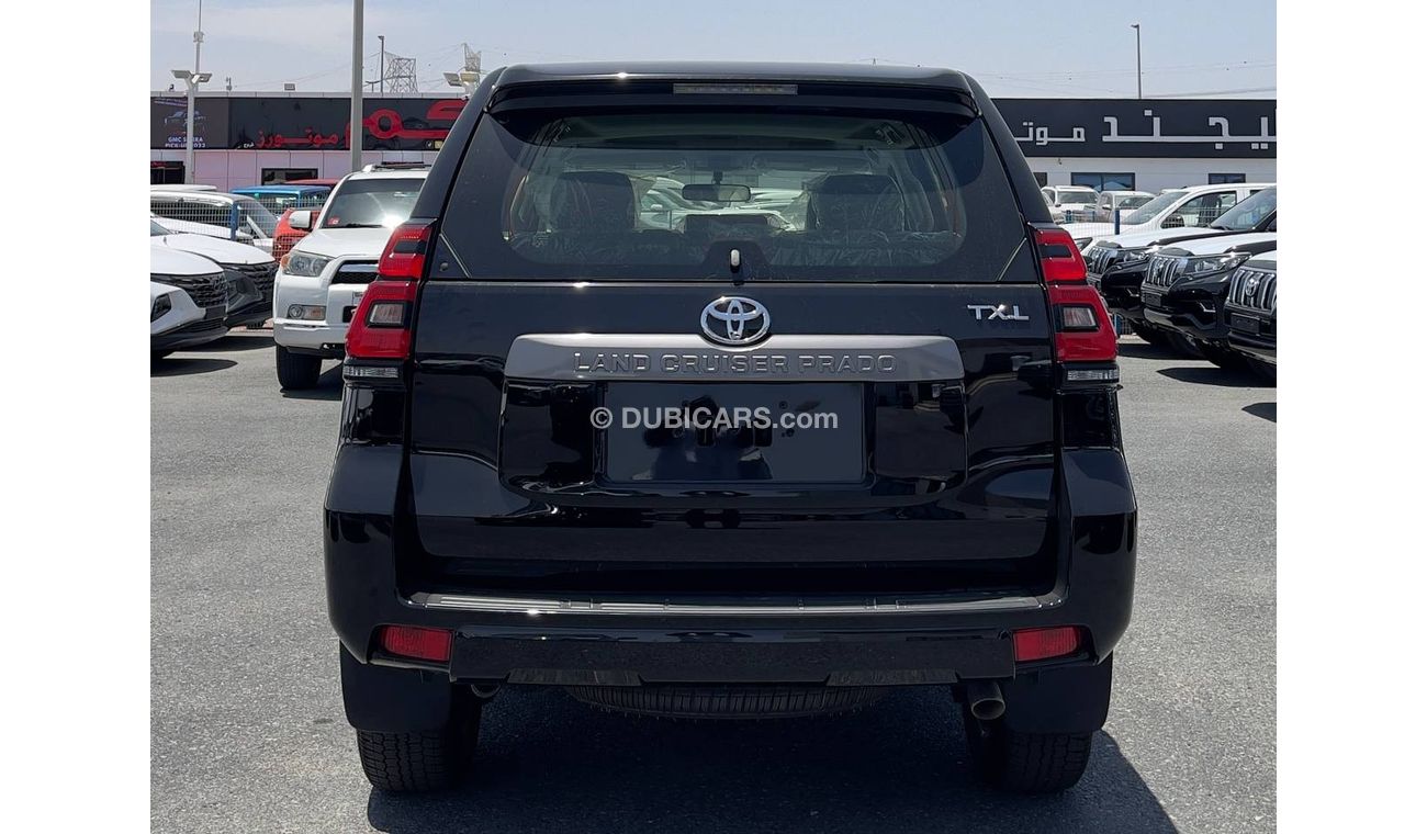 Toyota Prado TXL 4.0L Petrol 4WD, Leather & Heats Seats  Black 2023MY
