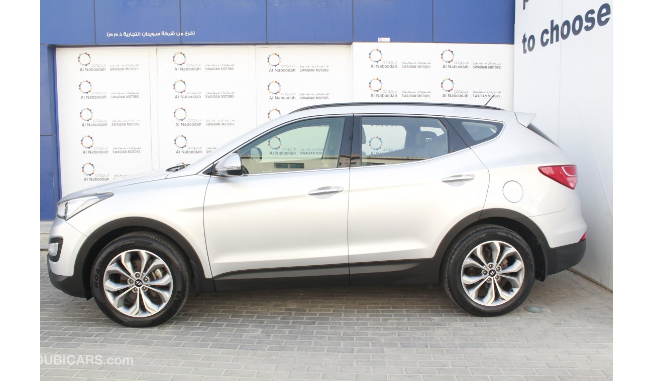 هيونداي سانتا في 3.3L GLS 2015 MODEL WITH MOONROOF