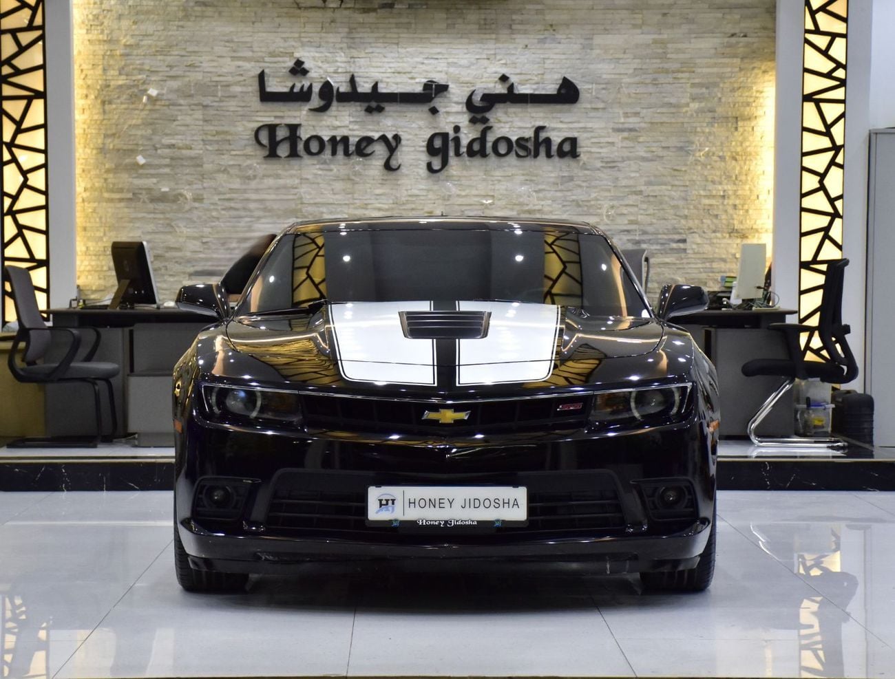 شيفروليه كامارو  EXCELLENT DEAL for our Chevrolet Camaro ( 2015 Model ) in Black Color GCC Specs