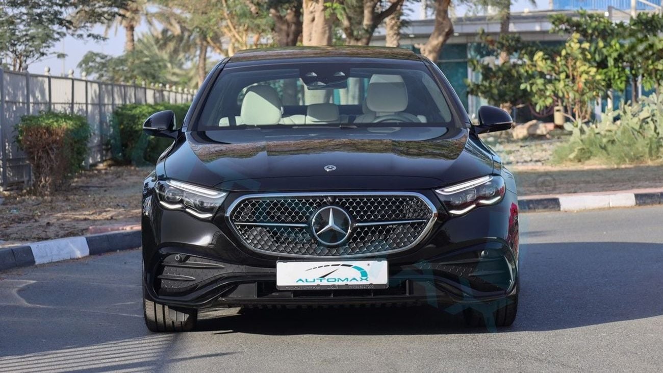 Mercedes-Benz E300 AMG EQ Boost 2.0T RWD 2026 GCC 0Km With 2 Years Unlimited Mileage Warranty @Official Dealer
