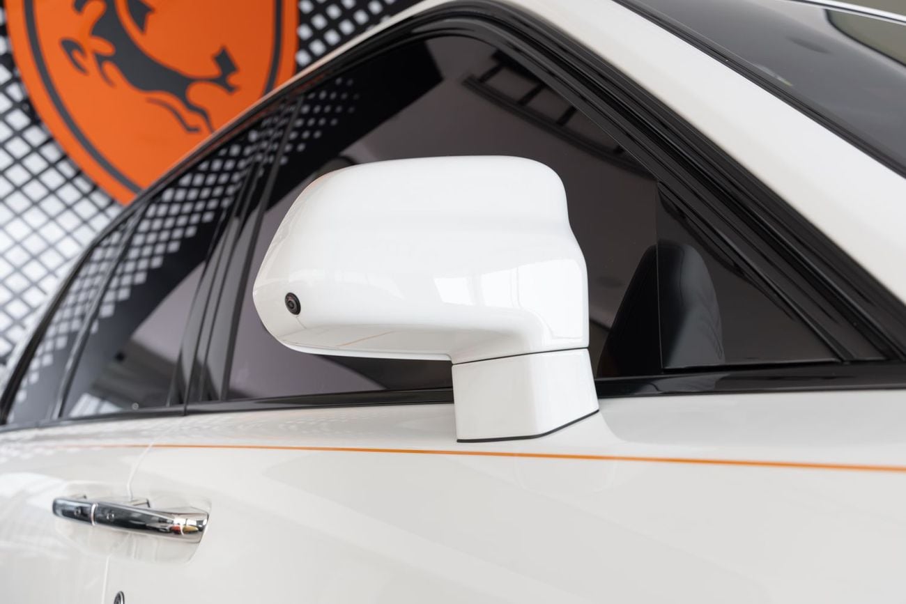 رولز رويس كولينان Rolls-Royce Cullinan Black Badge | Bespoke Orange Interior | Fully loaded | WARRANTY AVAILABLE PITST