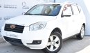 Geely Emgrand X7 2.4L 2015 MODEL GCC  FULL OPTION