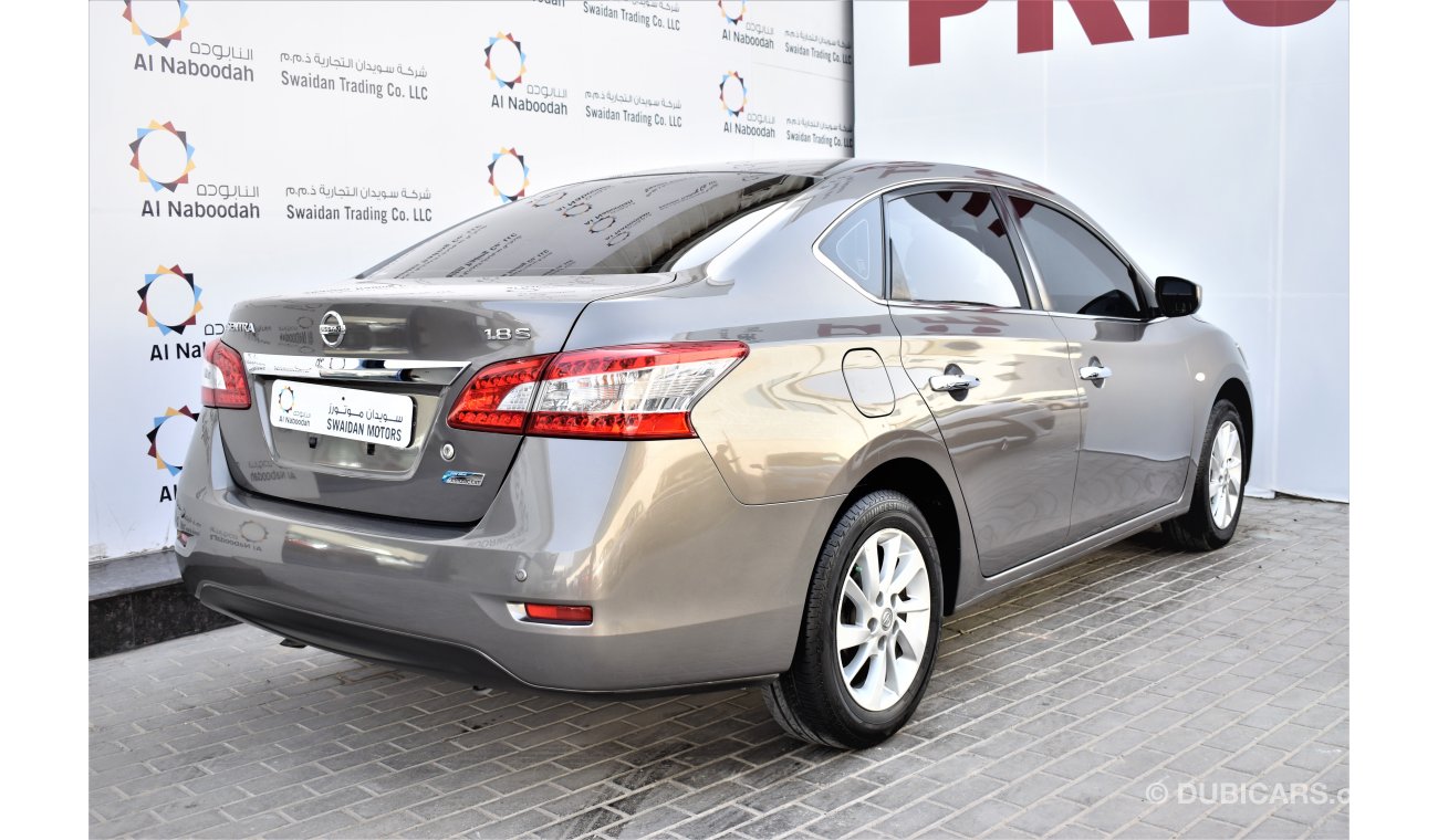 نيسان سنترا 1.8L S 2015 GCC SPECS DEALER WARRANTY