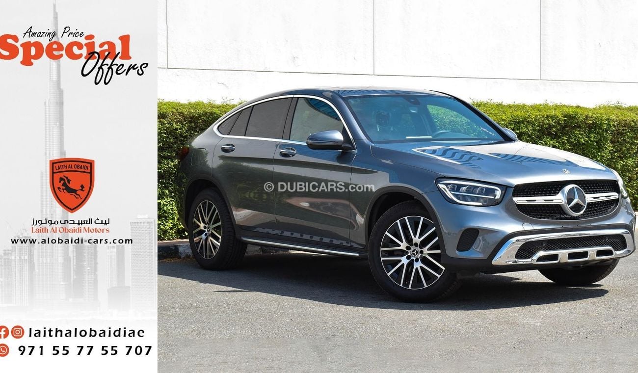 Mercedes-Benz GLC 300 Amazing Price | GLC 300 Coupe 2.0L 4MATIC | 2022 | with Warranty & Contract Service | Free registrat