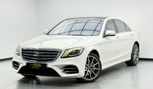 Mercedes-Benz S 560 2020 Mercedes-Benz S560, Mercedes Warranty + Service Contract, Mercedes Full Service History, GCC