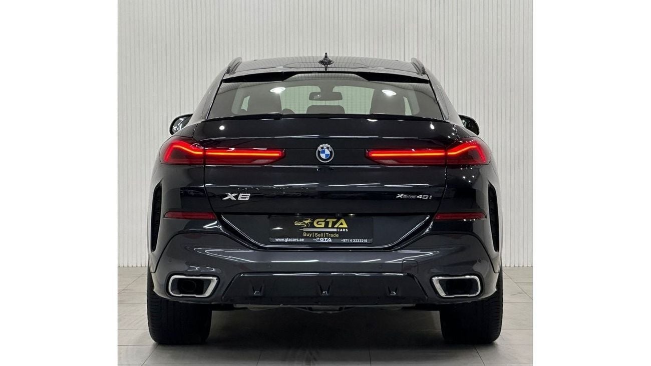 بي أم دبليو X6 xDrive40i لاكجري M سبورت باكج 2022 BMW X6 xDrive40i M-Sport, Oct 2026 BMW Warranty + Service Pack, F