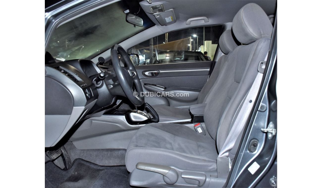 Honda Civic EXCELLENT DEAL for our Honda Civic 1.8 i-VTEC ( 2009 Model ) in Grey Color GCC Specs