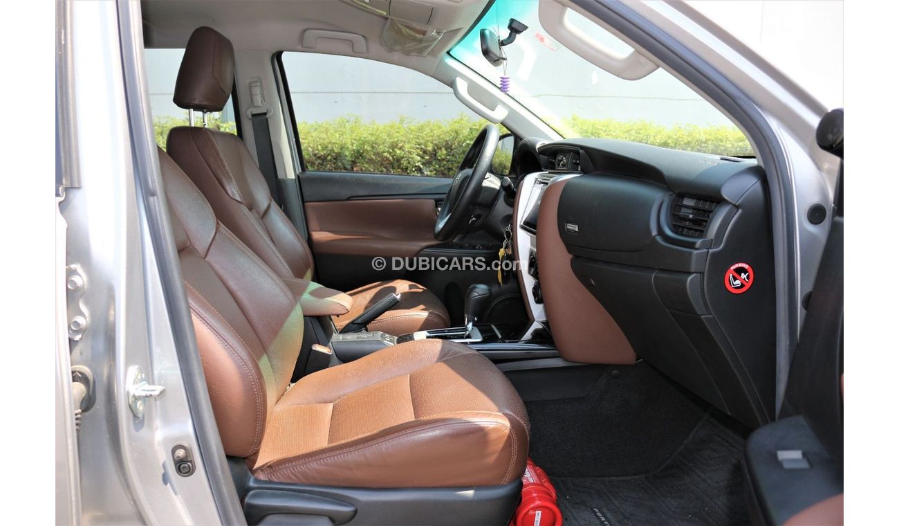 Toyota Fortuner EXR TOYOTA FORTUNER 4 CYLINDER 2018 ONLY 48000 KM