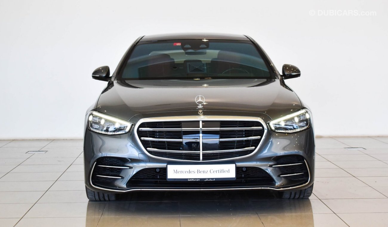 Mercedes-Benz S 580 4M SALOON / Reference: VSB 31869 Certified Pre-Owned with up to 5 YRS SERVICE PACKAGE!!!