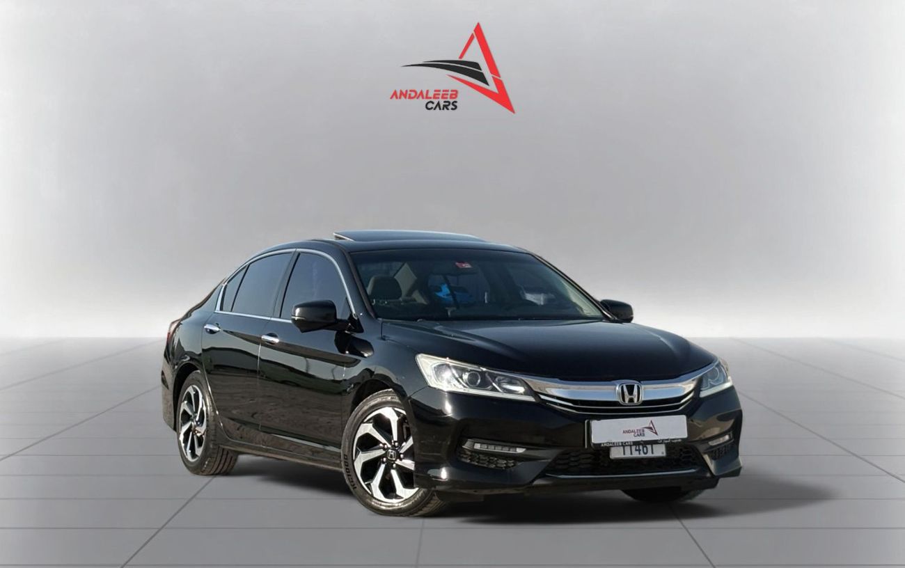 Honda Accord 2.4L I4 A/T | 2017 | GCC SPECS | All Original Paint | AED 990 per month