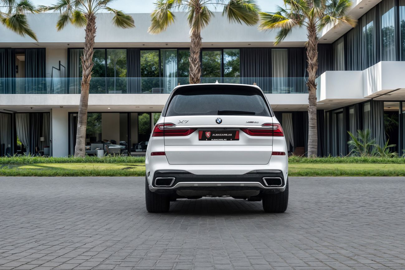 بي أم دبليو X7 X7 50i M-Sport | 3,486 P.M | 0% Downpayment | BMW MAINTAINED