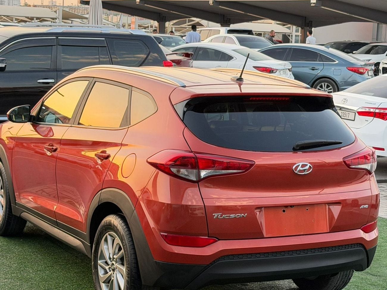 Hyundai Tucson imported with customs papers, number 2