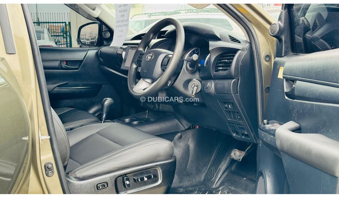 Toyota Hilux MODIFIED TO 2023 GR SPORT | 2.8L DIESEL TURBO ENGINE | LEATEST ALLOY RIMS | BLACK LEATHER SEATS | AF