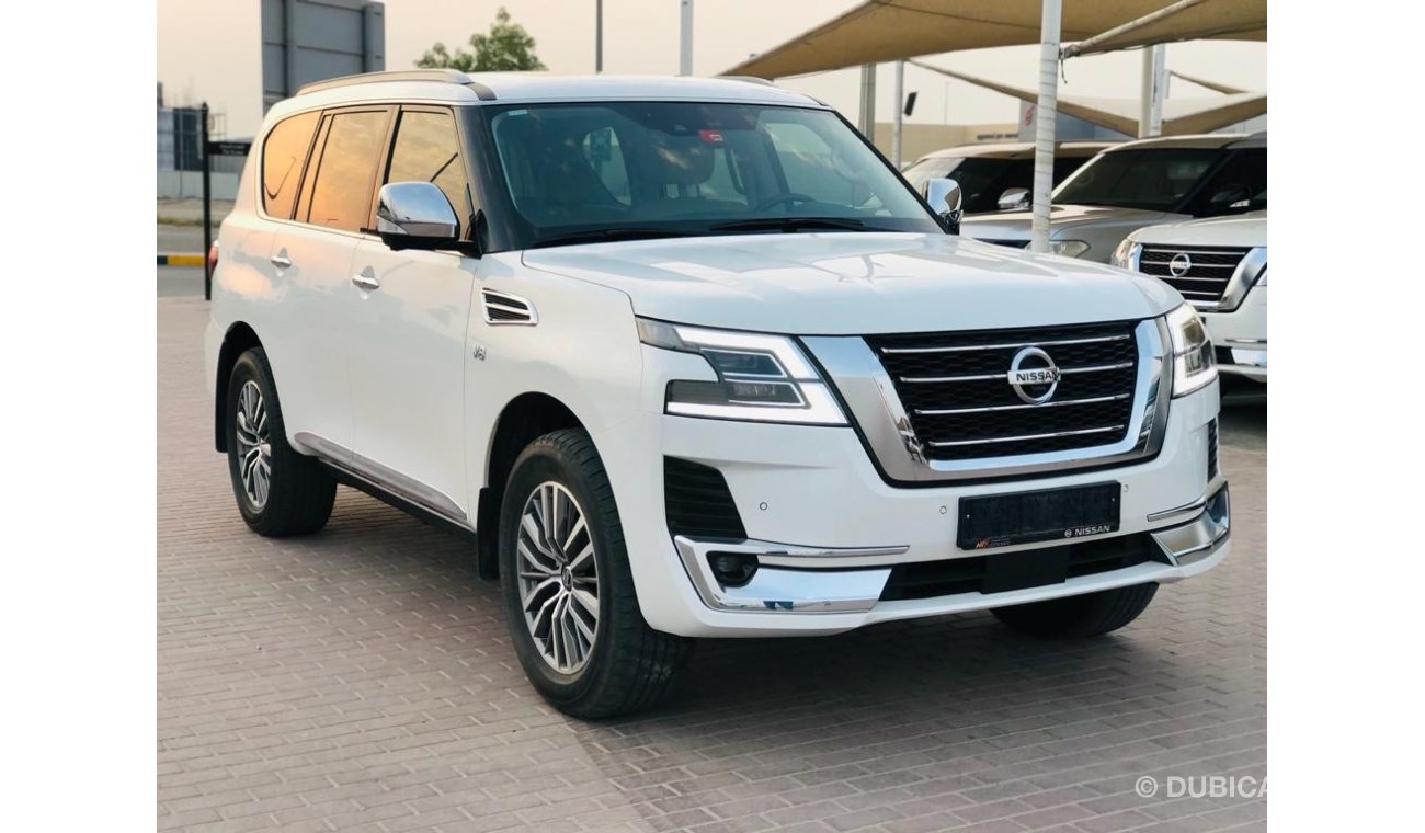 Nissan Patrol Nissan patrol platinum LE 2020 full option perfect condition