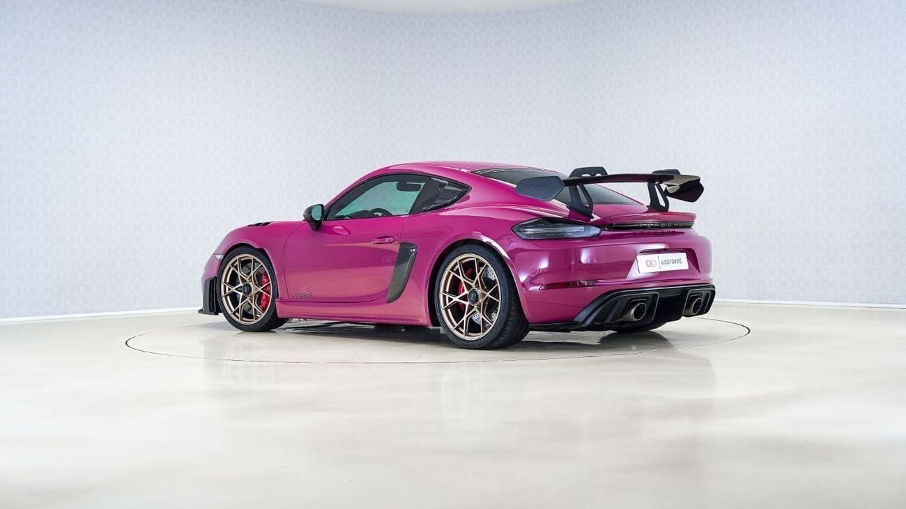 بورش كايمان Special Offer | AED 11,675 PM | Warranty March 2027 | GCC | 2023 Porsche Cayman - GT4 RS Weissach