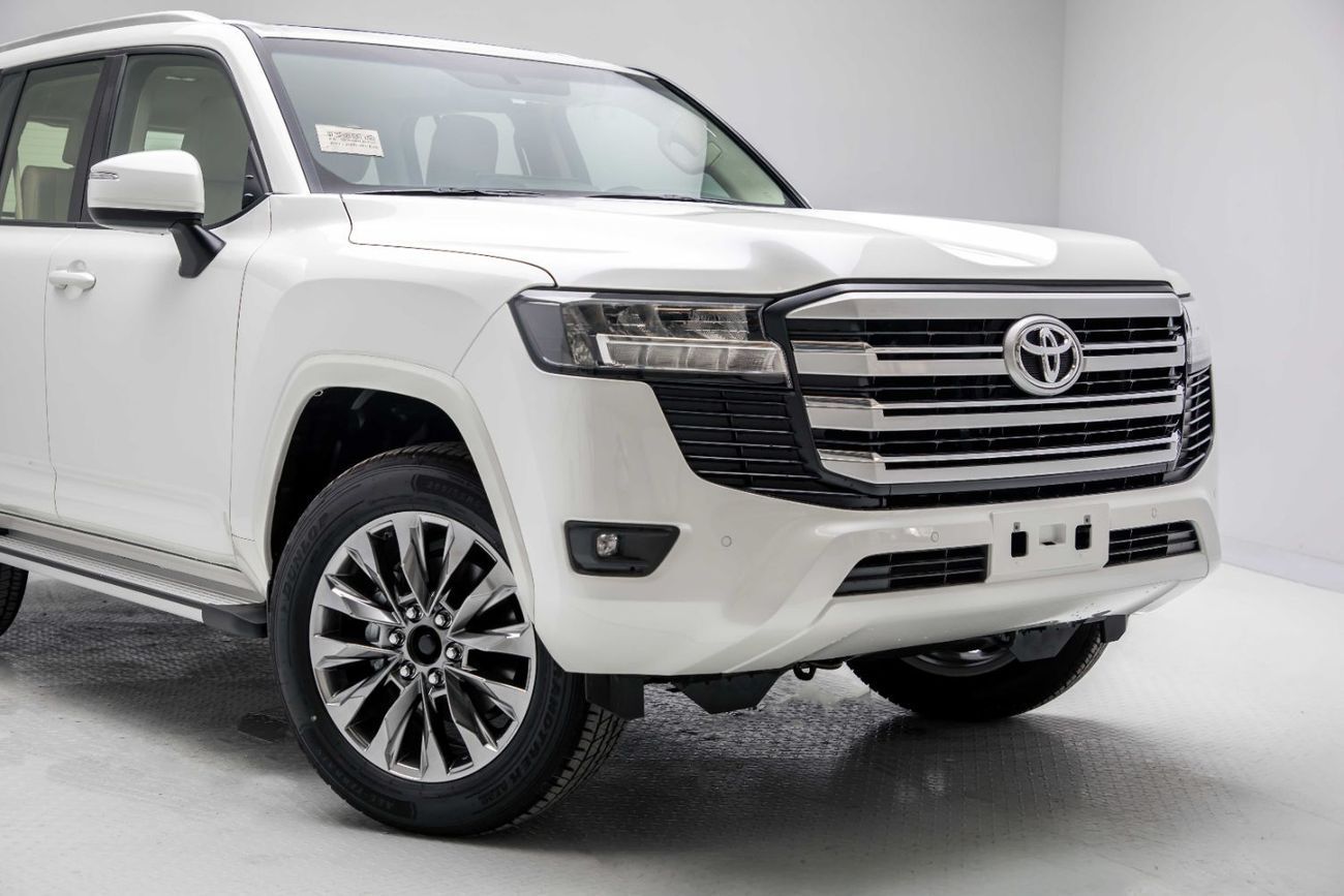 Toyota Land Cruiser GXR 4.0L - White Pearl Inside Beige | Export Only