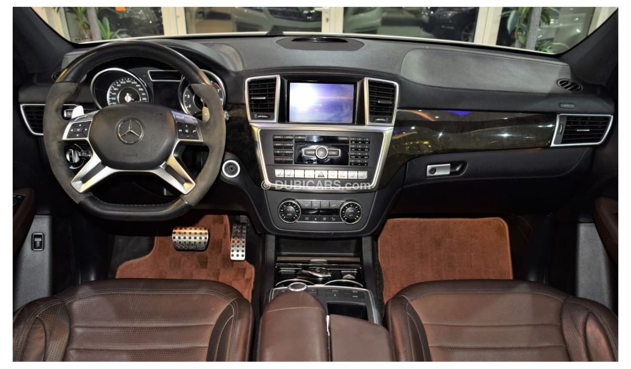 Mercedes-Benz ML 63 AMG EXCELLENT DEAL for our Mercedes Benz ML63 AMG V8 BITURBO 2013 Model!! in White Color! GCC Specs