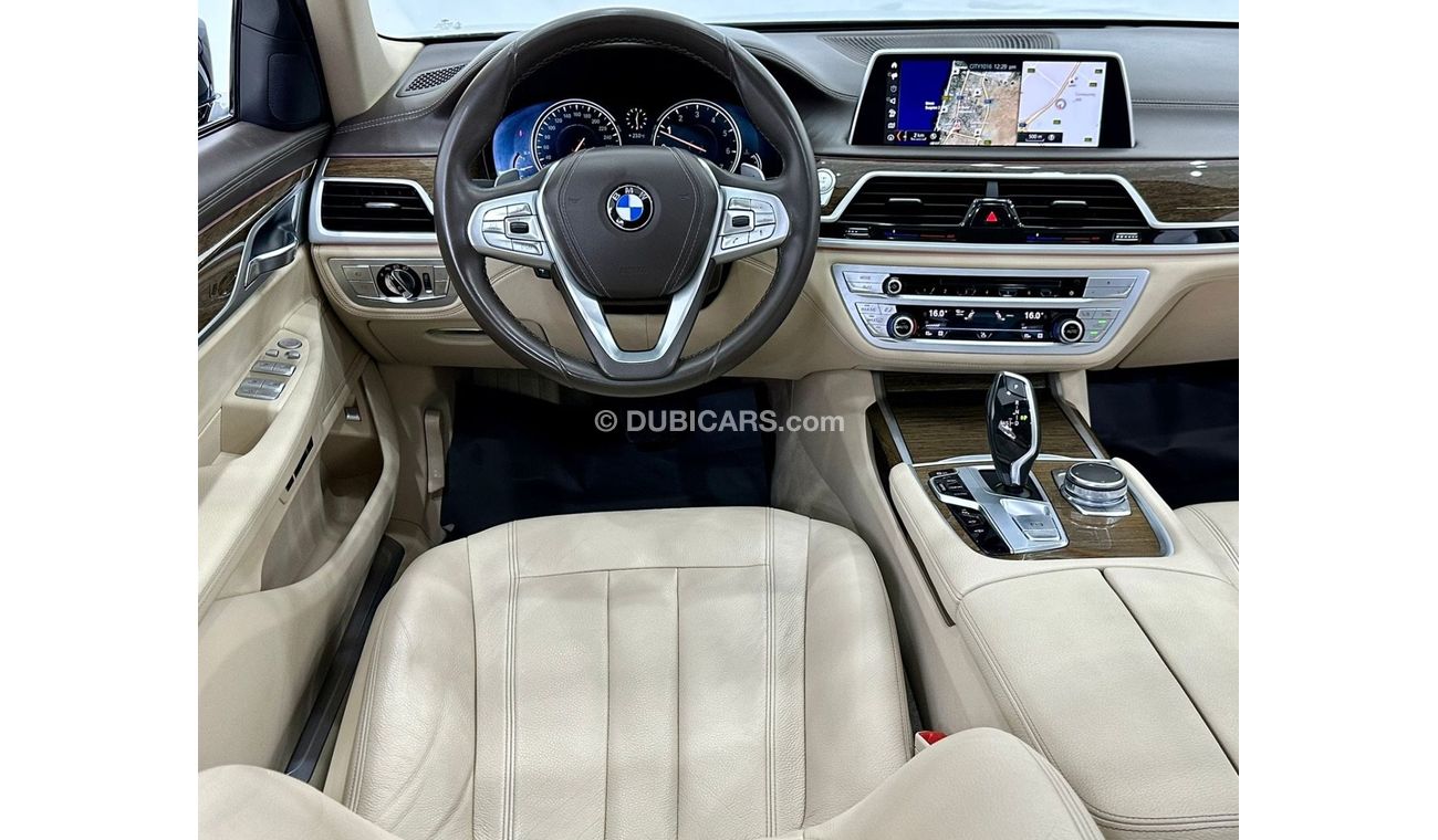 بي أم دبليو 740Li لاكجري 2017 BMW 740Li, BMW Service Pack 2025, BMW Service History, Low kms, GCC Specs