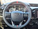 Toyota Hilux GR SPORT / FULL OPTION / 4.0L V6 / BEDLINER, ROOLBAR / PUSH SRTAT / LEATHER SEATS / CODE#GR-S