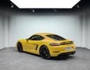 Porsche 718 Cayman GTS 4.0L A/T Black Exterior Package • Warranty + Service Contract Available • GCC