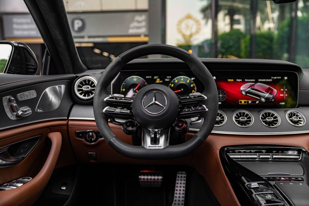 Mercedes Benz AMG GT 53 Night package 2 keys Under warranty and service contract from Gargash