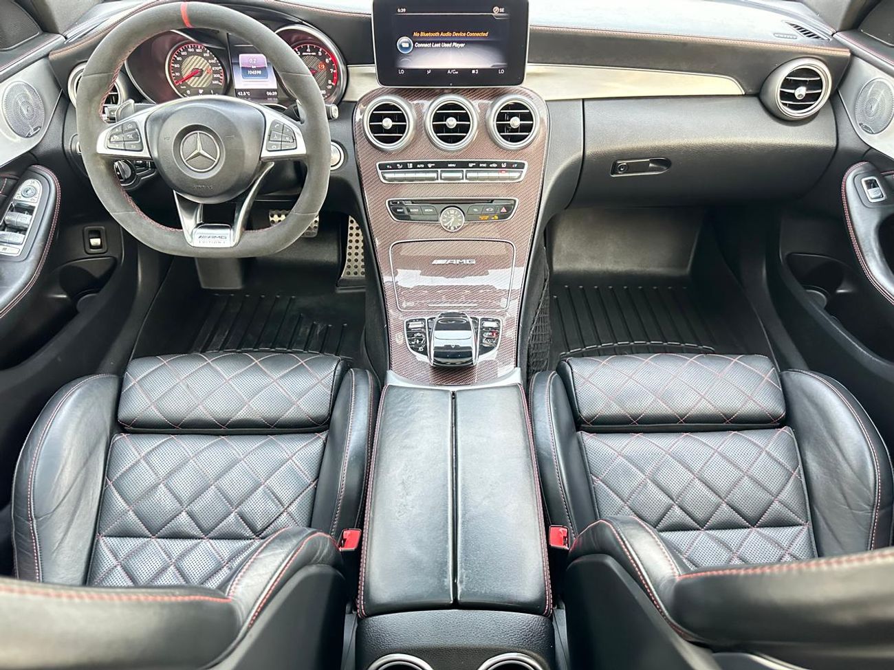مرسيدس بنز C 63 S Mercedes C63 S AMG_2015_Gulf in excellent condition, no problems
