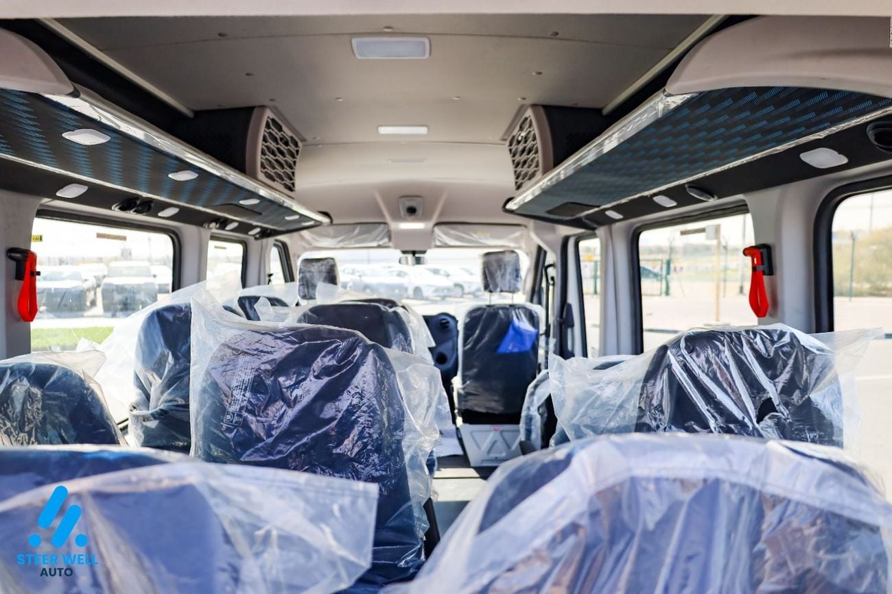 فورس أوربانيا 2026 GCC Specs | 14-Seater | 2.6L Turbo DSL |  High Roof | 5 Speed MT | Passenger Van | For Export