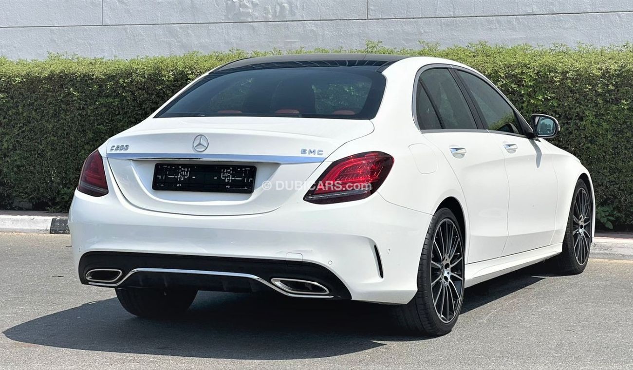 Mercedes-Benz C 200 Premium MERCEDES C200 AMG 2020 GCC SINGLE OWNER WITH AGENCY WARRANTY MINT IN CONDITION