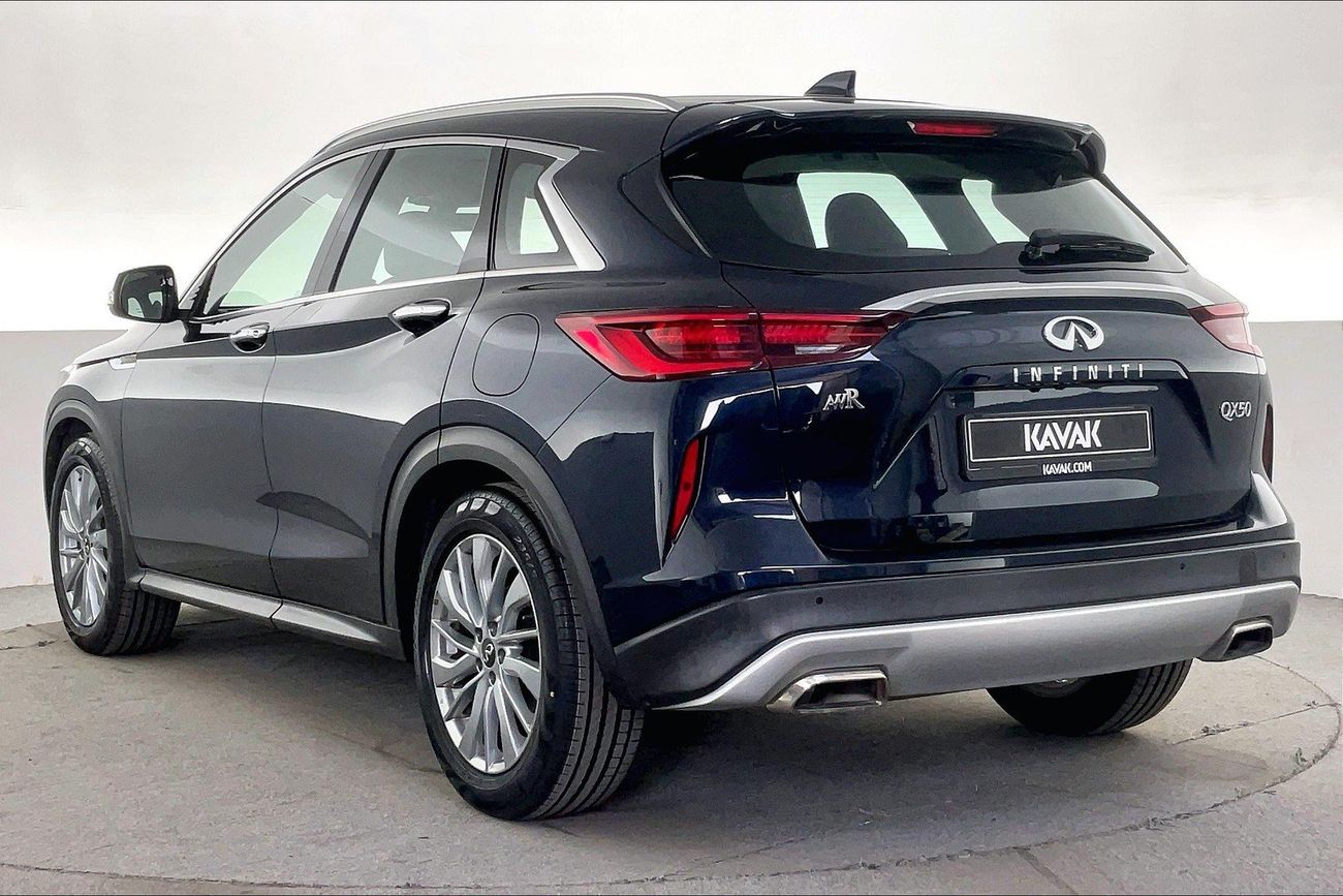 Infiniti QX50 Luxe | Carnival Sale • UP TO AED 20,000 OFF | Guaranteed Warranty | 0 Down Payment