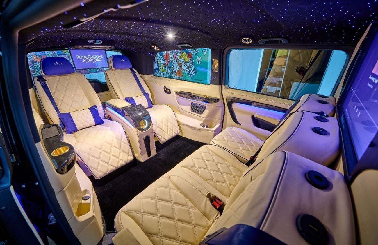 Mercedes-Benz V 300 2026 “LA FAMILLE” – Handcrafted by ROYAL CUSTOMS in Dubai (5 Year Warranty)