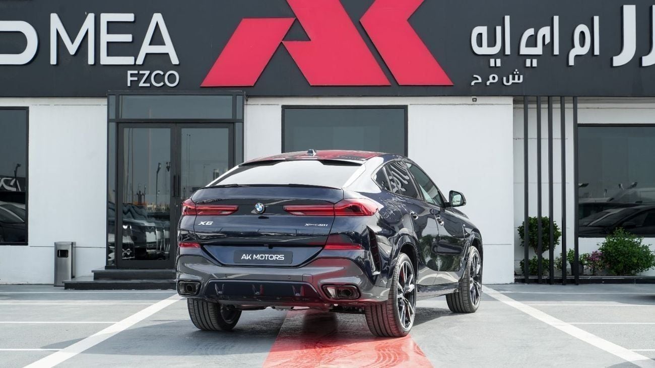 بي أم دبليو X6 XDRIVE40I M SPORT BMW X6 XDRIVE 40i V6 Carbon black 2026 MY EXPORT PRICE