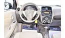 Nissan Sunny AED 645 PM | 1.5L S GCC DEALER WARRANTY