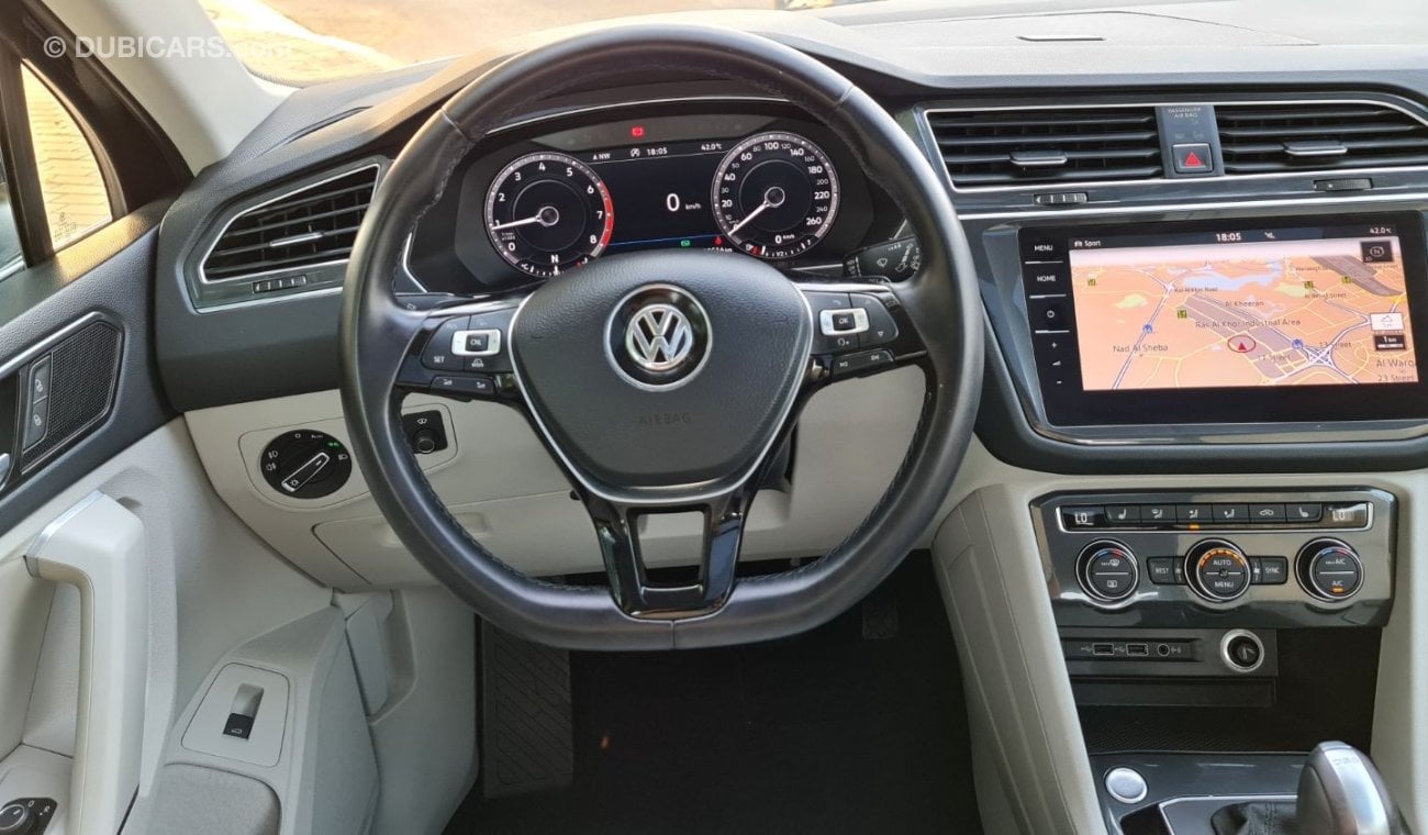 Volkswagen Tiguan SEL Agency Warranty Full Service History GCC Perfect Condition